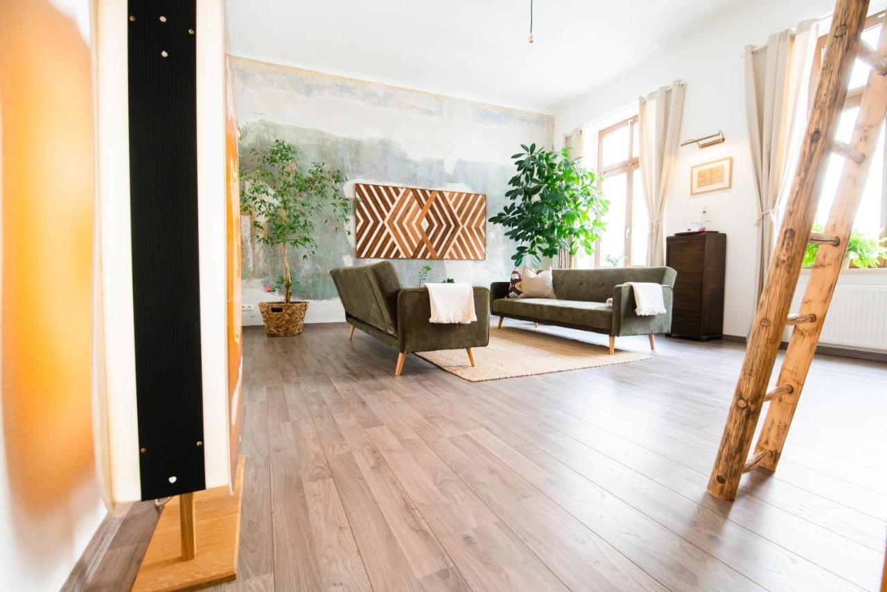 theleaf - design apartment&café Leipzig Extérieur photo