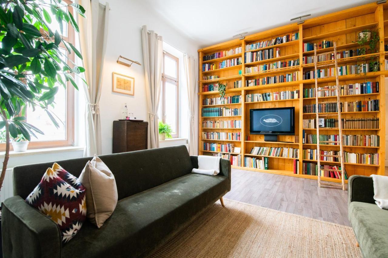 theleaf - design apartment&café Leipzig Extérieur photo